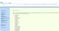 Desktop Screenshot of criss-ca.org